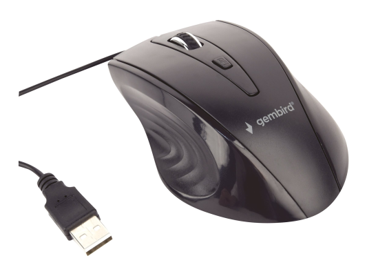 Gembird | Mouse | MUS-4B-02 | USB | Standard | Wired | Black