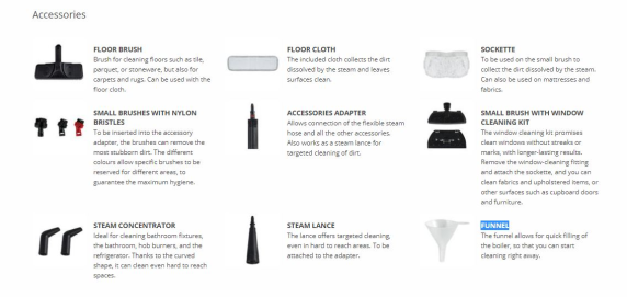 Polti | Steam cleaner | PTEU0268 Vaporetto Smart 30_R | Power 1800 W | Steam pressure 3 bar | Water tank capacity 1.6 L | White / Red