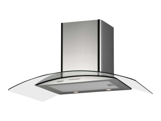 CATA | Hood | GAMMA 600 | Wall mounted | Energy efficiency class A | Width 60 cm | 340 m³ / h | Mechanical control | LED | Stainless steel