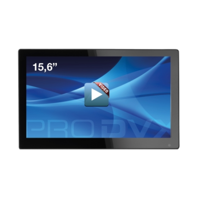 ProDVX SD-15 15.6" HD LCD Monitor / 1920 x 1080 / 16:9 / 250 Ca / Vesa / Black | ProDVX | Signage | SD-15 | 15.6 " | 250 cd / m²