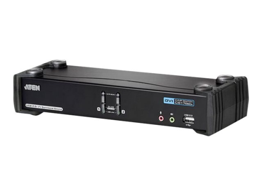 Aten 2-Port USB DVI Dual Link / CH7.1 Audio KVMP Switch | Aten | 2-Port USB DVI Dual Link / CH7.1 Audio KVMP™ Switch