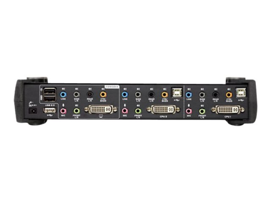 Aten 2-Port USB DVI Dual Link / CH7.1 Audio KVMP Switch | Aten | 2-Port USB DVI Dual Link / CH7.1 Audio KVMP™ Switch