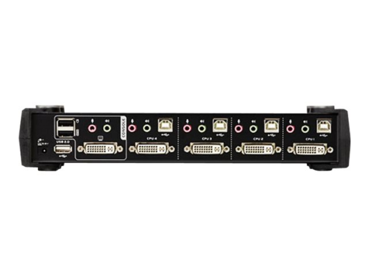Aten 4-Port USB DVI Dual Link / Audio KVMP Switch | Aten | 4-Port USB DVI Dual Link / Audio KVMP™ Switch