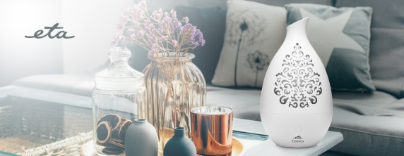 ETA | Aroma diffuser | Essenco ETA163490000 | Ultrasonic | Suitable for rooms up to 20 m² | White