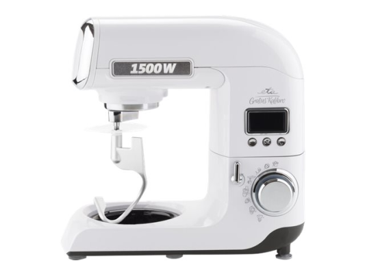 ETA | Kitchen machine | Gratus Kalibro ETA003890010 | 1500 W | Number of speeds 8 | Bowl capacity 6.7 L | Blender | Meat mincer | White