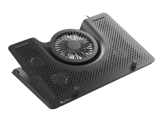 GENESIS Laptop cooling pad, OXID 550 15.6-17.3 5 FANS, LED LIGHT, 1 USB | Genesis | Laptop cooling pad, OXID 550 | Black | 400 x 280 x 55 mm | 2 year(s)