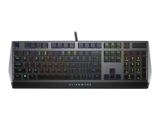 Dell | Alienware Gaming Keyboard | AW510K | Dark Gray | Mechanical Gaming Keyboard | Wired | RGB LED light | EN | English | Numeric keypad