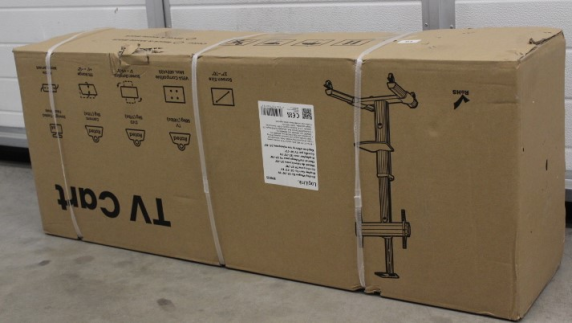 SALE OUT. Logilink BP0025 TV stand cart, adjustable TV height, 37–70“, max. 50 kg | Logilink | Floor stand | BP0025 | 30-70 " | Maximum weight (capacity) 50 kg | DAMAGED PACKAGING