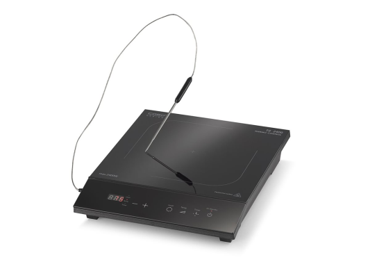 Caso | Table hob | TC 2400 ThermoControl | Number of burners / cooking zones 1 | Sensor touch | Black | Induction