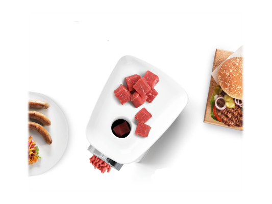 Bosch | Meat mincer SmartPower | MFW2510W | White | 350 W | Number of speeds 1 | 2 Discs: 3.8 and 8 mm; Sausage filler accessory.