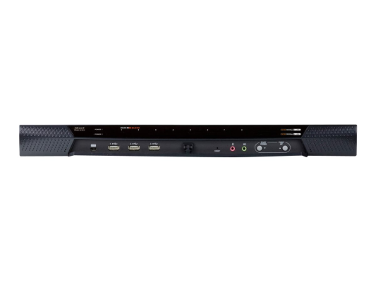 Aten | 1-Local / 1-Remote Access 8-Port Cat 5 KVM over IP Switch with Virtual Media (1920 x 1200) | KN1108VA-AX-G