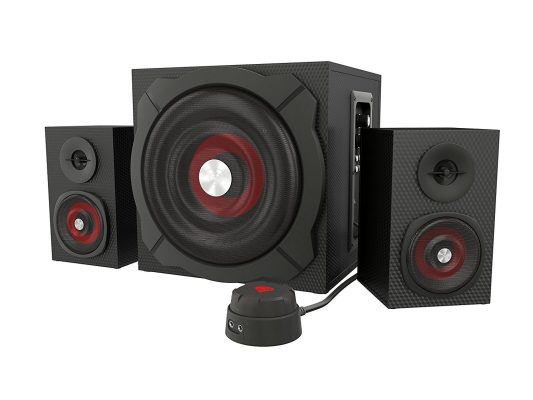 GENESIS Helium 610BT Computer Speakers, Wired, Bluetooth, Black | Genesis | Helium 610BT | Bluetooth | Red / Black | Computer Speakers