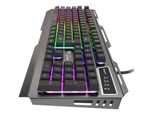 Genesis | Rhod 420 | Gaming keyboard | Wired | RGB LED light | US | 1.6 m | Black