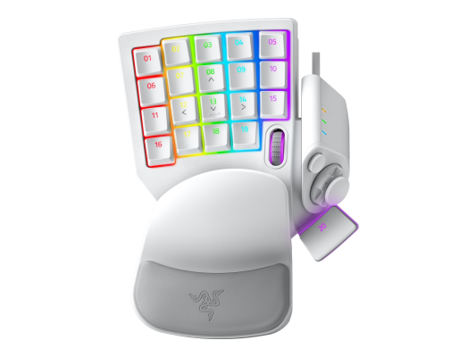 Razer Tartarus Pro Gaming Keypad, Wired, White | Razer | Tartarus Pro | White | Gaming Keypad | Wired | RGB LED light