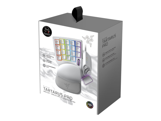 Razer Tartarus Pro Gaming Keypad, Wired, White | Razer | Tartarus Pro | White | Gaming Keypad | Wired | RGB LED light