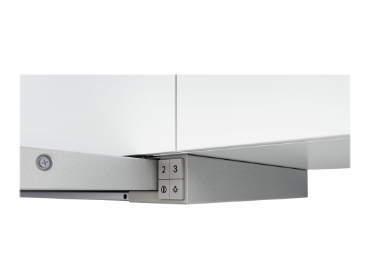 Bosch | Hood | DFT63AC50 Series 4 | Telescopic | Energy efficiency class D | Width 60 cm | 368 m³ / h | Mechanical | LED | Silver