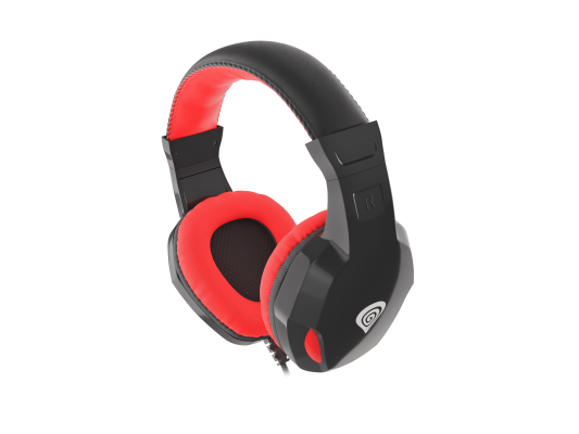 GENESIS ARGON 110 Gaming Headset, On-Ear, Wired, Microphone, Black / Red | Genesis | ARGON 110 | Wired | On-Ear