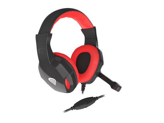 GENESIS ARGON 110 Gaming Headset, On-Ear, Wired, Microphone, Black / Red | Genesis | ARGON 110 | Wired | On-Ear