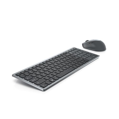 Dell | Keyboard and Mouse | KM7120W | Keyboard and Mouse Set | Wireless | Batteries included | Russian | Bluetooth | Titan Gray | Numeric keypad | Wireless connection