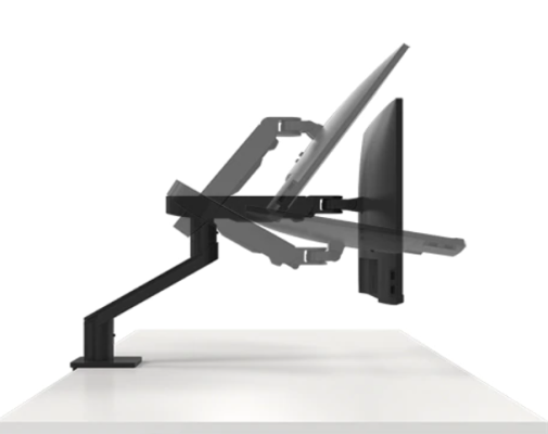 Dell | Desk Mount | MDA20 | Height, tilt, swivel, rotation, depth | 19-27 " | Maximum weight (capacity) 10 kg | Black