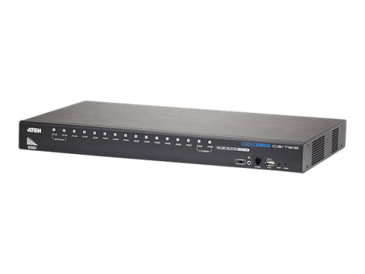 Aten | KVM Switch | CS17916 16-Port USB HDMI / Audio | USB | USB | 18 W