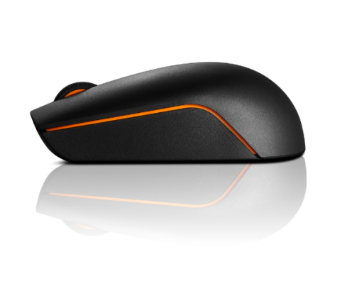 Lenovo | Wireless Compact Mouse | 300 | Optical Mouse | 2.4 GHz Wireless via Nano USB | Black | 1 year(s)