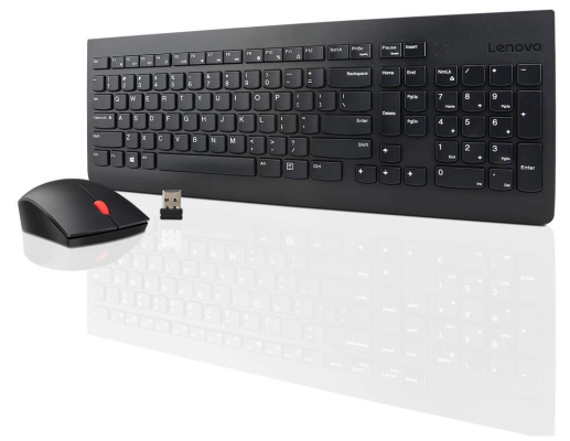 Lenovo | Wireless Combo Keyboard & Mouse | 510 | Black | Keyboard and Mouse Combo | 2.4 GHz Wireless via Nano USB | Batteries included | English | Black