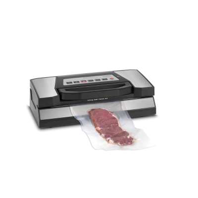 Caso | Bar Vacuum sealer | VR 690 advanced | Power 130 W | Temperature control | Black / Stainless steel