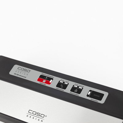 Caso | Bar Vacuum sealer | VR 390 advanced | Power 110 W | Temperature control | Black / Stainless steel