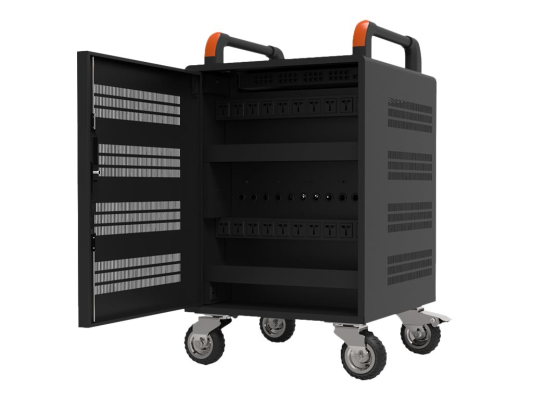 PORT CONNECT | Charging Cabinet 20 Notebooks + Rack 19" - 1 U | 1 x RJ45 port. Protection against overvoltage.
