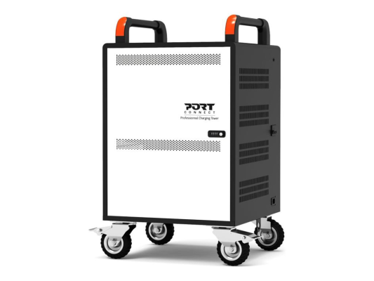 PORT CONNECT | Charging Cabinet 20 Notebooks + Rack 19" - 1 U | 1 x RJ45 port. Protection against overvoltage.