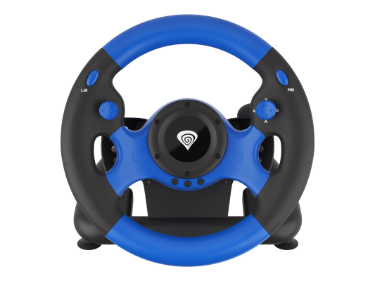 Genesis | Driving Wheel | Seaborg 350 | Blue / Black | Game racing wheel