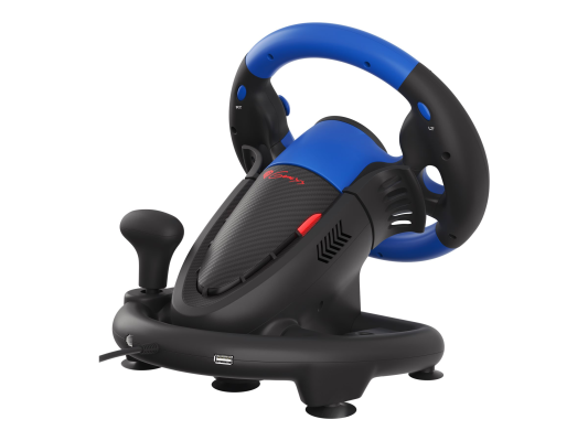 Genesis | Driving Wheel | Seaborg 350 | Blue / Black | Game racing wheel