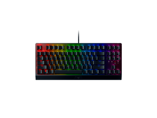 Razer | BlackWidow V3 Tenkeyless | Black | Gaming keyboard | Wired | RGB LED light | Cyrillic