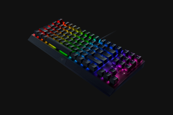 Razer | BlackWidow V3 Tenkeyless | Black | Gaming keyboard | Wired | RGB LED light | Cyrillic