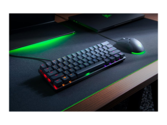 Razer | Huntsman Mini | Black | Gaming keyboard | Wired | RGB LED light | US