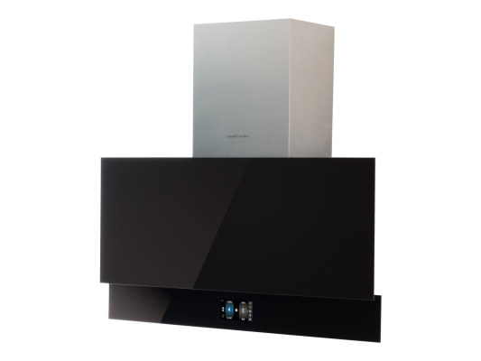 CATA | Hood | Goya PRO 90 BK | Wall mounted | Energy efficiency class A+++ | Width 90 cm | 842 m³ / h | Touch control | LED | Black glass