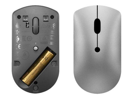 Lenovo | Silent Mouse | 600 | Optical Mouse | Dual-host Bluetooth 5.0 | Iron Grey | 1 year(s)