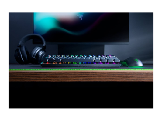 Razer | Huntsman Mini | Black | Gaming keyboard | Wired | RGB LED light | US | Linear Optical RED