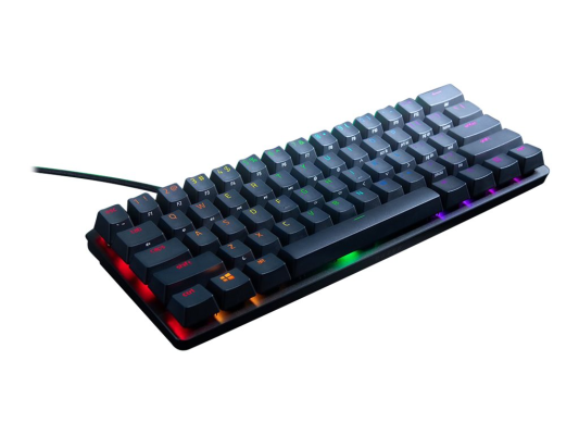 Razer | Huntsman Mini | Black | Gaming keyboard | Wired | RGB LED light | US | Linear Optical RED