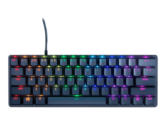 Razer | Huntsman Mini | Black | Gaming keyboard | Wired | RGB LED light | US | Linear Optical RED