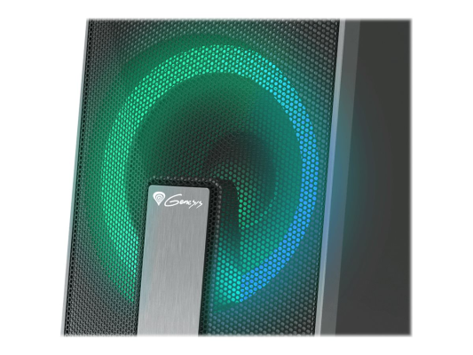 Genesis | Computer Speaker | Helium 100BT RGB | Bluetooth | Silver / Black | Gaming Speakers | Wireless connection