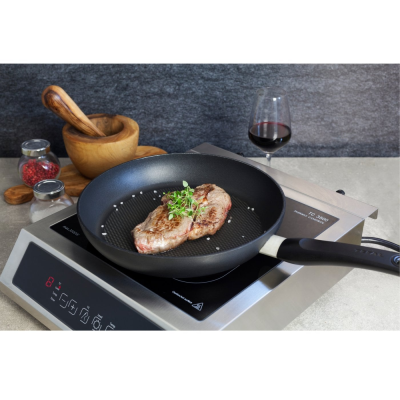 Caso | Thermo Control Hob | TC 3500 | Number of burners / cooking zones 1 | Touch control | Black / Stainless steel | Induction