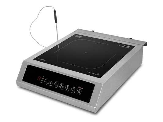 Caso | Thermo Control Hob | TC 3500 | Number of burners / cooking zones 1 | Touch control | Black / Stainless steel | Induction
