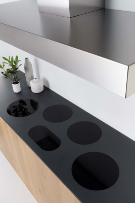 Novy | Multi zone Hob | 1790 | Induction | Number of burners / cooking zones 4 | Touch | Timer | Black | Display