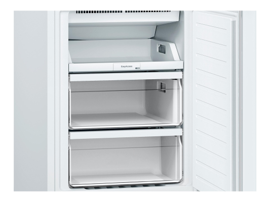 Bosch | Serie 2 Refrigerator | KGN33NWEB | Energy efficiency class E | Free standing | Combi | Height 176 cm | No Frost system | Fridge net capacity 193 L | Freezer net capacity 89 L | 42 dB | White