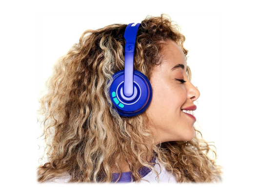 Skullcandy | Wireless Headphones | Cassette | Wireless / Wired | On-Ear | Microphone | Wireless | Blue