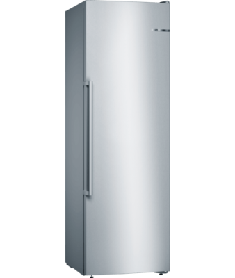 Bosch | Freezer | GSN36AIEP | Energy efficiency class E | Upright | Free standing | Height 186 cm | Total net capacity 242 L | No Frost system | Display | Stainless steel