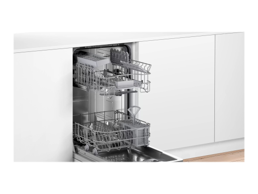 Serie 2 Dishwasher | SPV2IKX10E | Built-in | Width 45 cm | Number of place settings 9 | Number of programs 5 | Energy efficiency class F | AquaStop function | Does not apply
