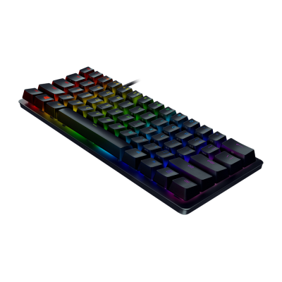 Razer | Huntsman Mini 60% | Black | Gaming keyboard | Wired | Opto-Mechanical | RGB LED light | Cyrillic